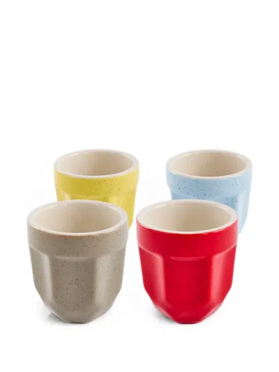 Polspotten X La Marzocco Polygon Espresso Cups (set Of Four) In Multi