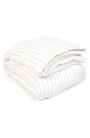 Pom Pom At Home Blake Duvet Cover In White/natural