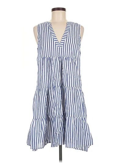 Pre-owned Pomander Place Casual Dress In Blue