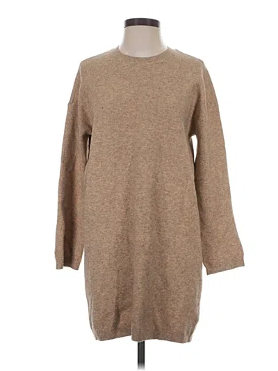 Pre-owned Pomander Place Casual Dress In Tan