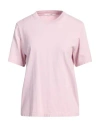 Pomandère Woman T-shirt Pink Size 4 Cotton