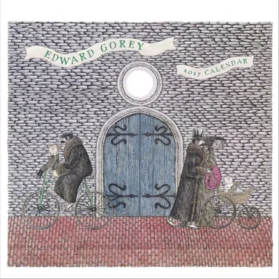 Pomegranate Edward Gorey 2027 Wall Calendar