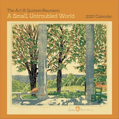 Pomegranate Gustave Baumann 2027 Wall Calendar