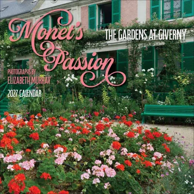 Pomegranate Monets Passion 2027 Wall Calendar By Elizabeth Murray