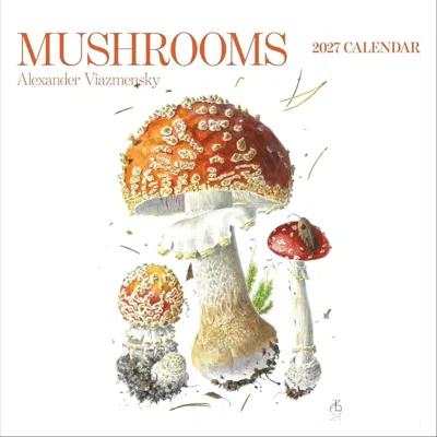 Pomegranate Mushrooms Viazmensky 2027 Wall Calendar
