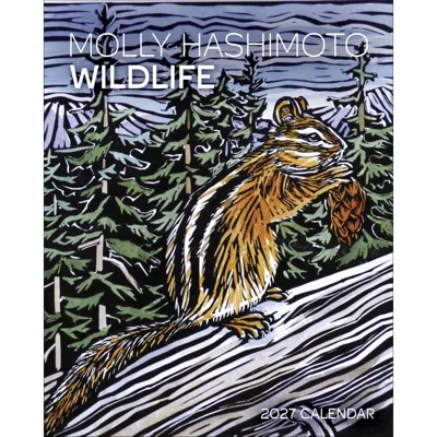 Pomegranate Wildlife 2027 Mini Wall Calendar By Molly Hashimoto