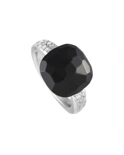Pomellato 18k Diamond Ring (authentic ) In Metallic