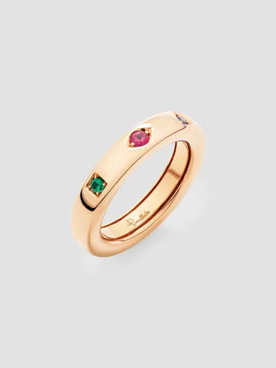 Pomellato Women's Iconica 18k Rose Gold & Multi-stone Ring