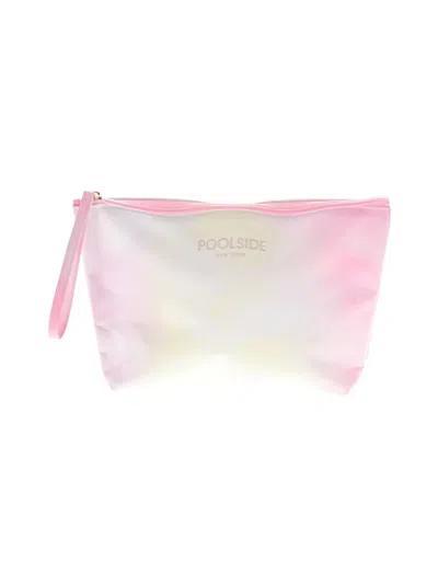 Pre-owned Poolside Makeup Bag In Pink