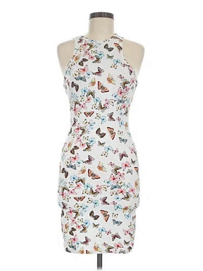 Pre-owned Popular 21 Cocktail Dress In White