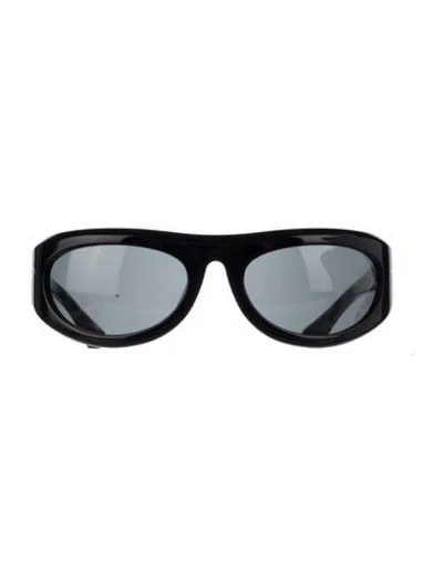 Pre-owned Port Tanger Oversize Tinted Sunglasses In Black