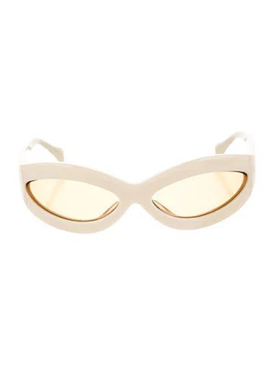 Pre-owned Port Tanger Oversize Tinted Sunglasses In Neutrals