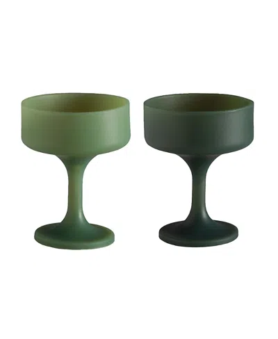 Porter Green Mecc Unbreakable Cocktail Glasses - Set Of 2