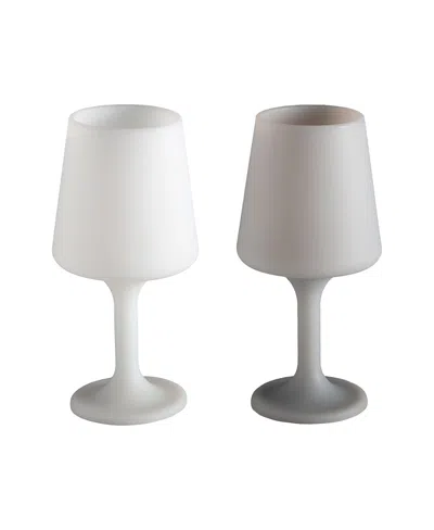 Porter Green Swepp Unbreakable Wine Glasses - Set Of 2