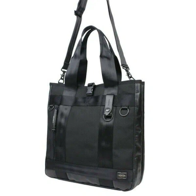 Pre-owned Porter Yoshida Bag  Heat Tote Bag 2way Tote Bag (l) 703-07965 In Black