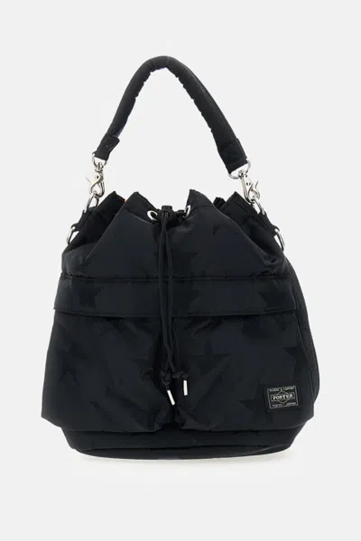 Porter-yoshida & Co Flag 2way Tool Bag Shoulder Bag In Black