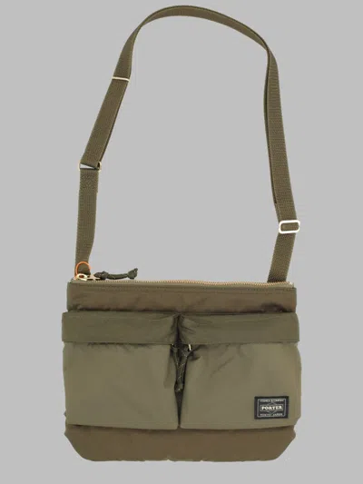 Porter-yoshida & Co Made In Japan Unisex Mini Shoulder Bag In Military Green