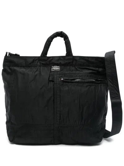 Porter-yoshida & Co Mile Tote Bag In Black