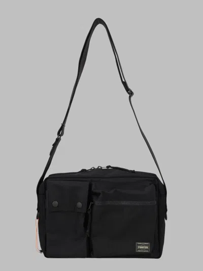 Porter-yoshida & Co Nylon Unisex Mini Shoulder Bag In Black