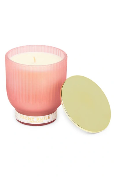 Portofino Candles Peony Blush & Bergamot Goblet Candle In Pink