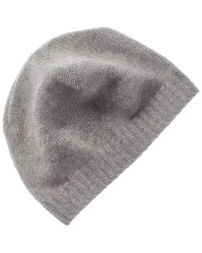 Portolano 100% Cashmere Hat In Gray