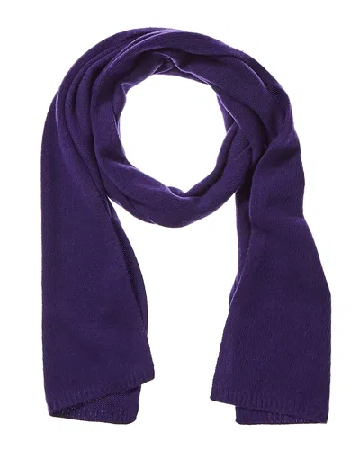 Portolano 100% Cashmere Scarf In Purple