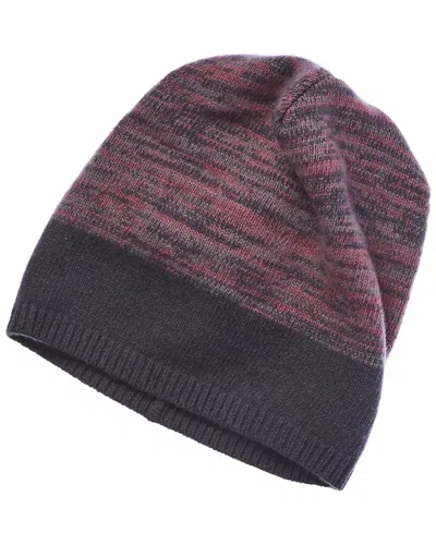 Portolano 100% Cashmere Slouchy Hat In Multi