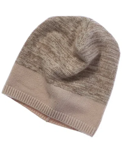 Portolano 100% Cashmere Slouchy Hat In Blue