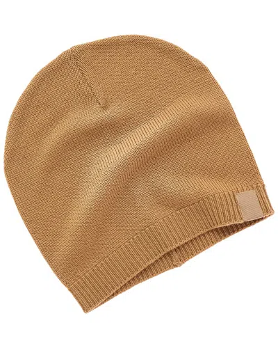 Portolano Italian Wool Hat In Brown