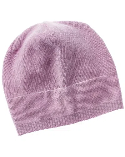Portolano Slouchy Cashmere Hat In Pink