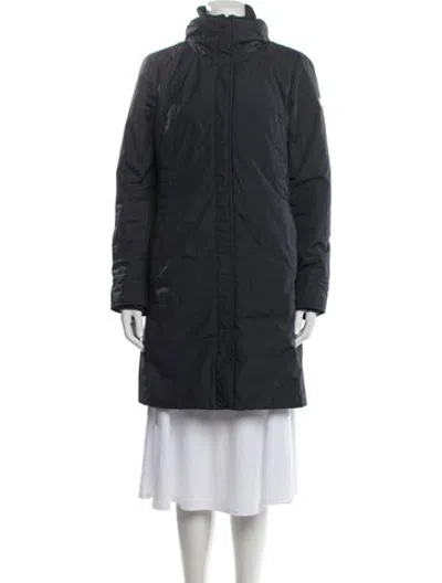 Pre-owned Post Card Down Coat In Blue