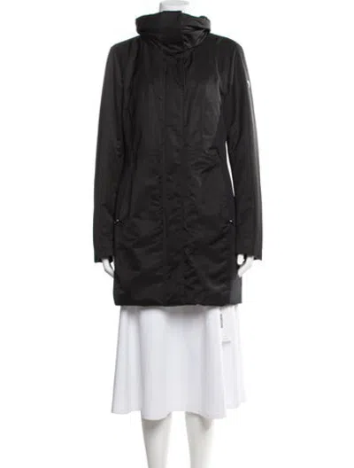 Pre-owned Post Card Parka In Black