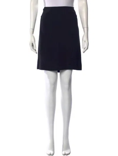 Pre-owned Prada 2010's Mini Skirt In Black