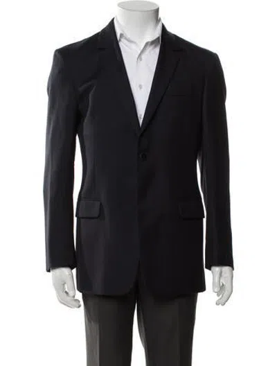 Pre-owned Prada 2012 Cashmere Blazer In Blue