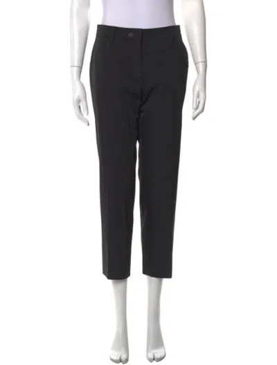 Pre-owned Prada 2017 Wide Leg Pants In Black