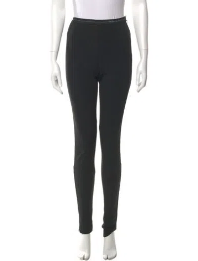 Pre-owned Prada 2018 Skinny Leg Pants In Black