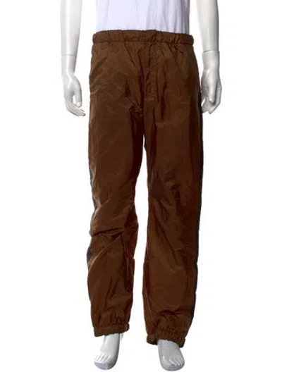 Pre-owned Prada 2019 Athletic Pants In Black/brown