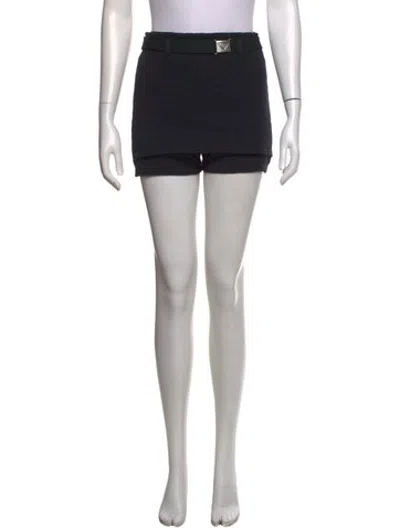 Pre-owned Prada 2022 Mini Shorts In Black