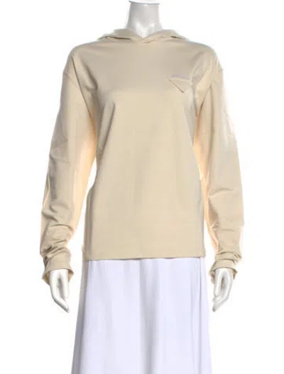Pre-owned Prada 2023 Crew Neck Hoodie W/ Tags In Neutrals
