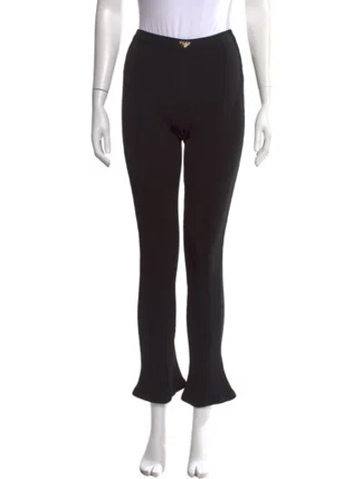 Pre-owned Prada 2024 Flared Pants In Black
