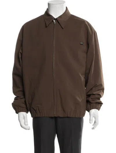 Pre-owned Prada 2026 Bomber Jacket W/ Tags In Brown