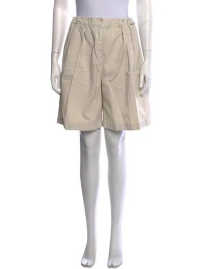 Pre-owned Prada 2026 Knee-length Shorts In Neutrals