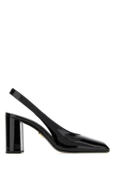 Prada Black Decollete Pumps