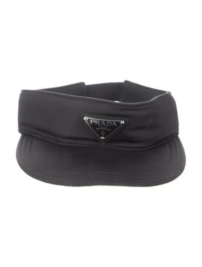 Pre-owned Prada Black Nylon Summer Hat