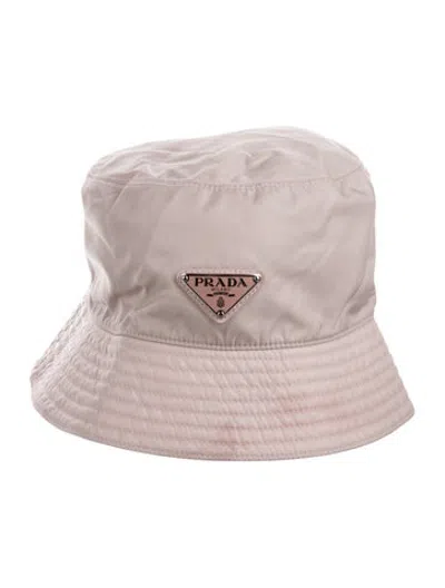 Pre-owned Prada Bucket Hat In Pink