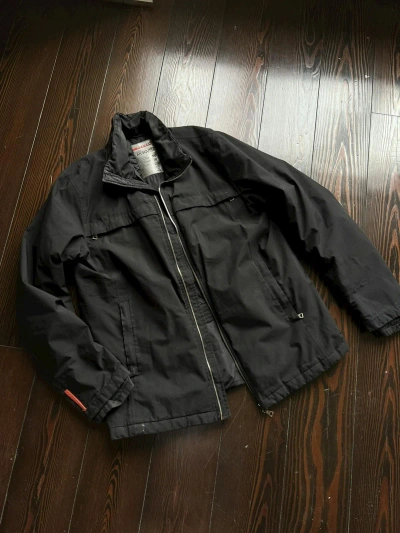 Pre-owned Prada Gore Tex Jacket In Black
