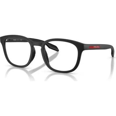 Prada Linea Rossa 53mm Phantos Optical Glasses In Black