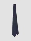 Prada Men's Satin Tie In Blue