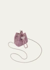 Prada Mini Crystal Pouch Crossbody Bag In F0e18 Alabastro