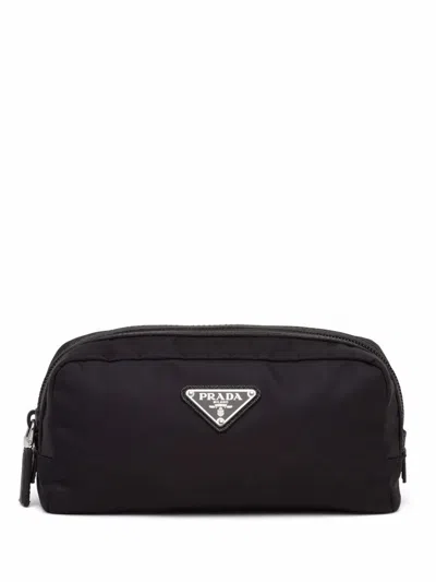 Prada Mini Fashion Pouch For Men - Spring/summer 2026 In Nero